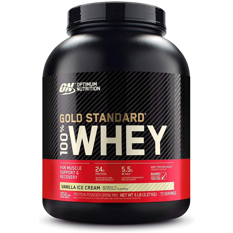 Optimum Nutrition - Gold Standard 100% Whey Protein [2/5/10LBS] [Whey Gold Standard] [ON]