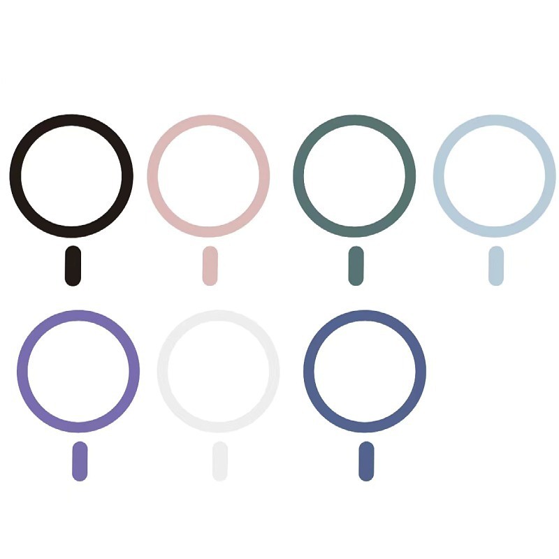 New Metal Ring For iPhone 13 14 12 11 XR XS MAX SE 8 6 7 Plus Mini Car Wireless Magnetizing Ring Piece Round Piece Back Sticker Android Phone